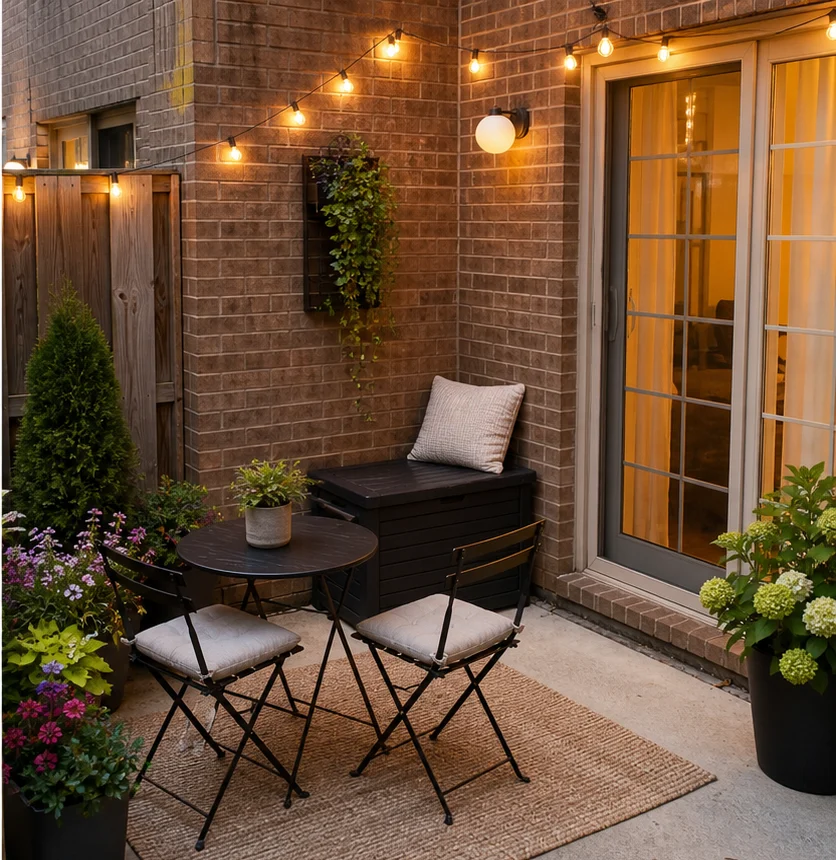 Small Patio Refresh After